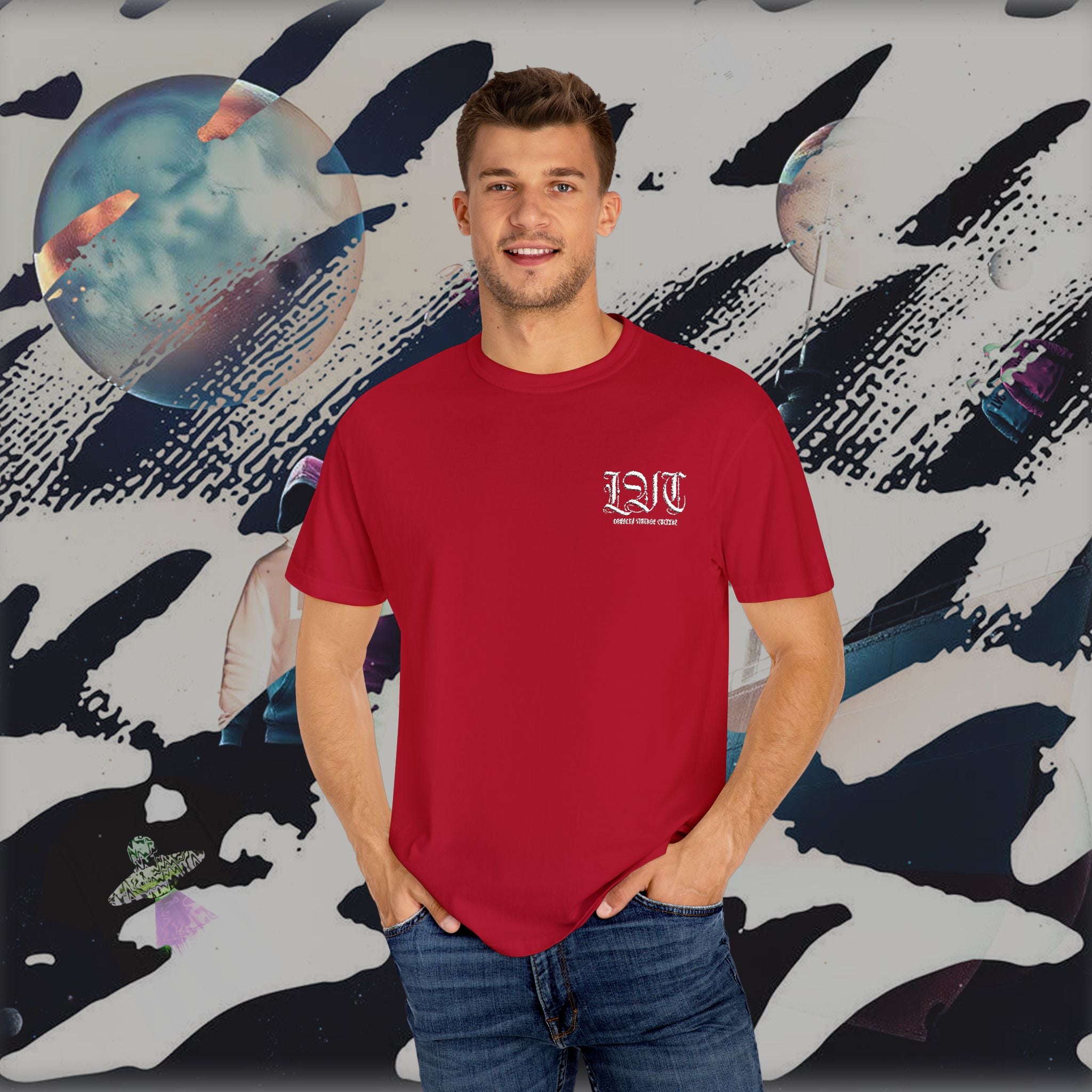 LVC logo Premium embroiled T-shirt