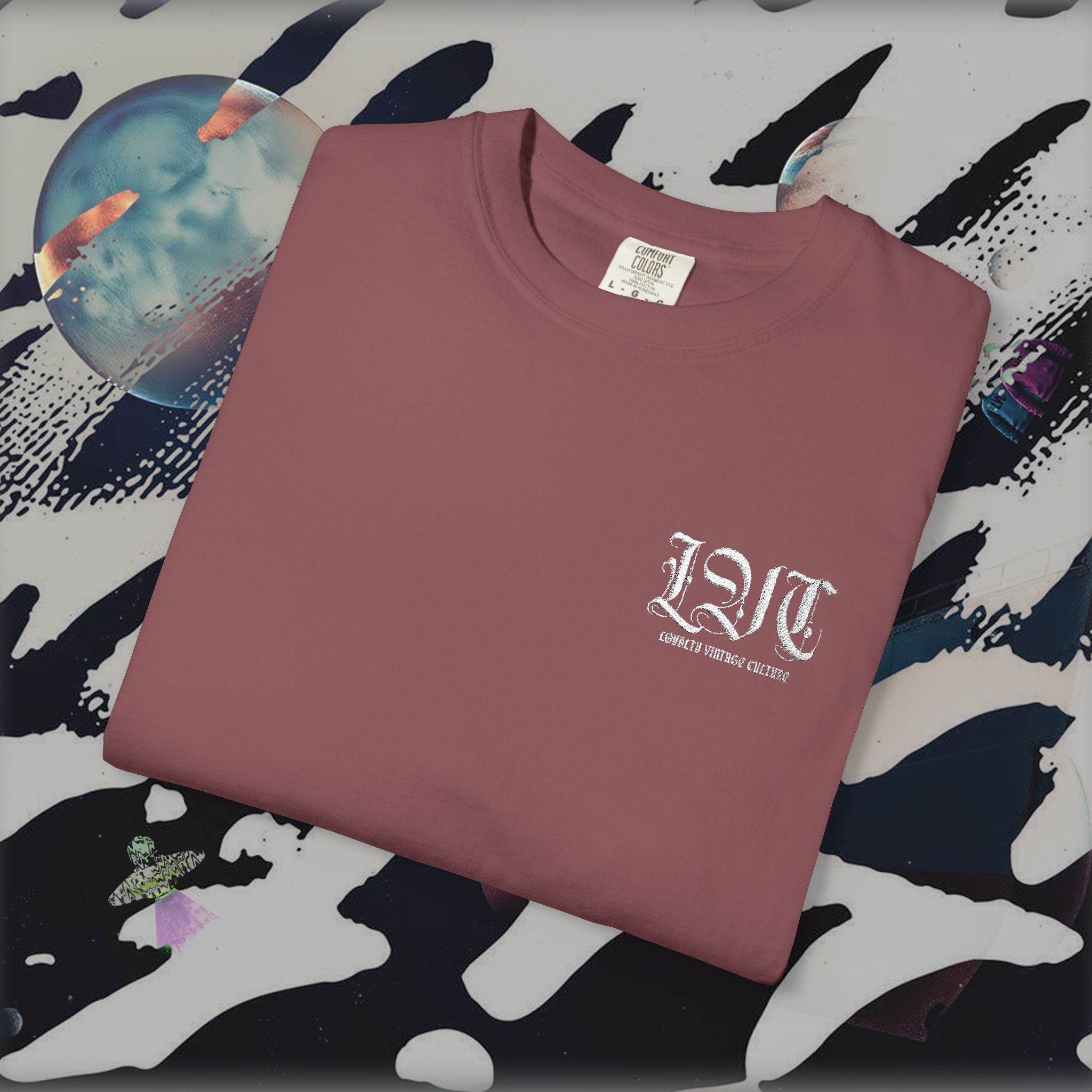 LVC logo Premium embroiled T-shirt
