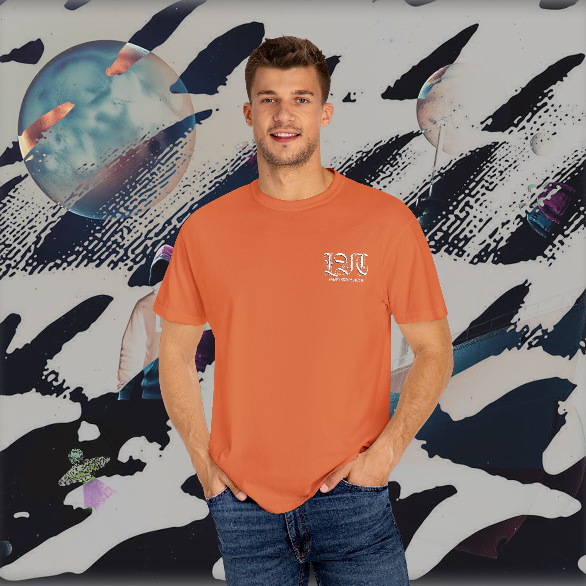 LVC logo Premium embroiled T-shirt