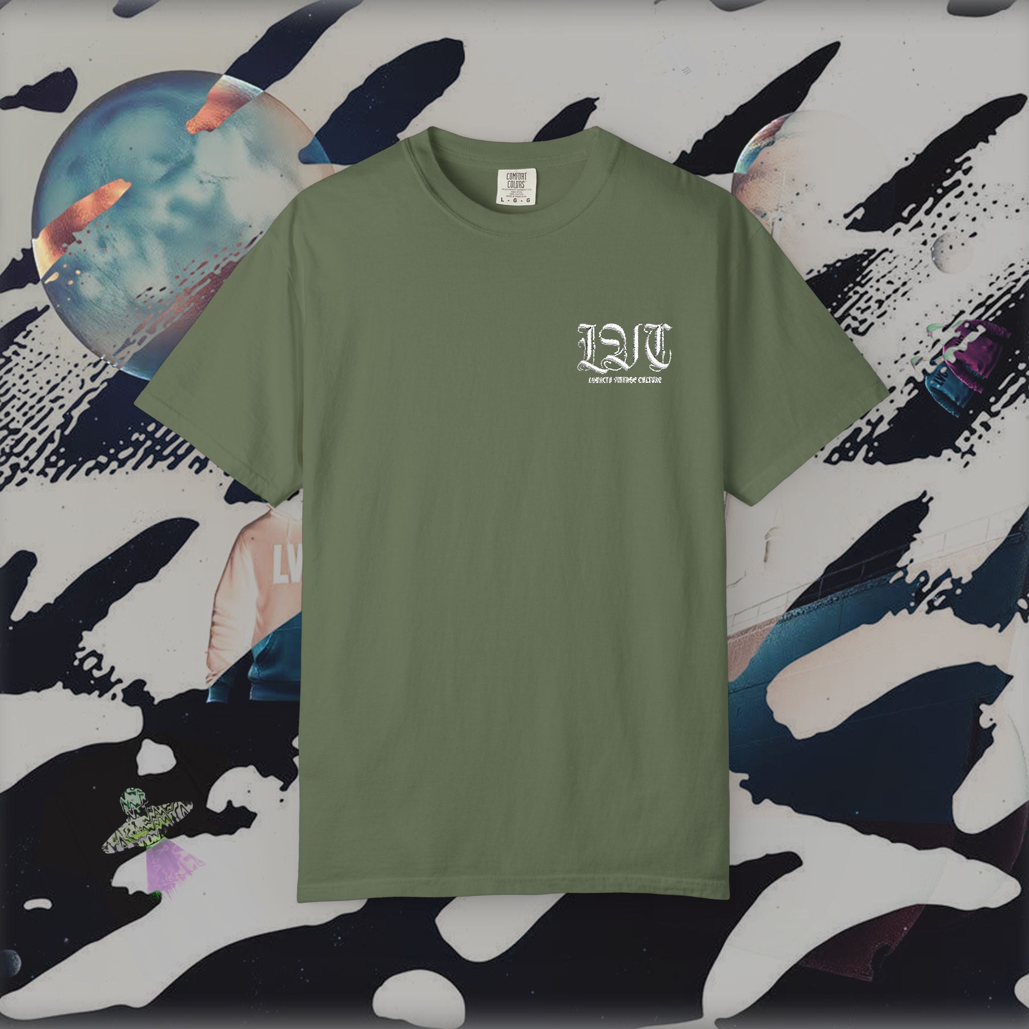 LVC logo Premium embroiled T-shirt