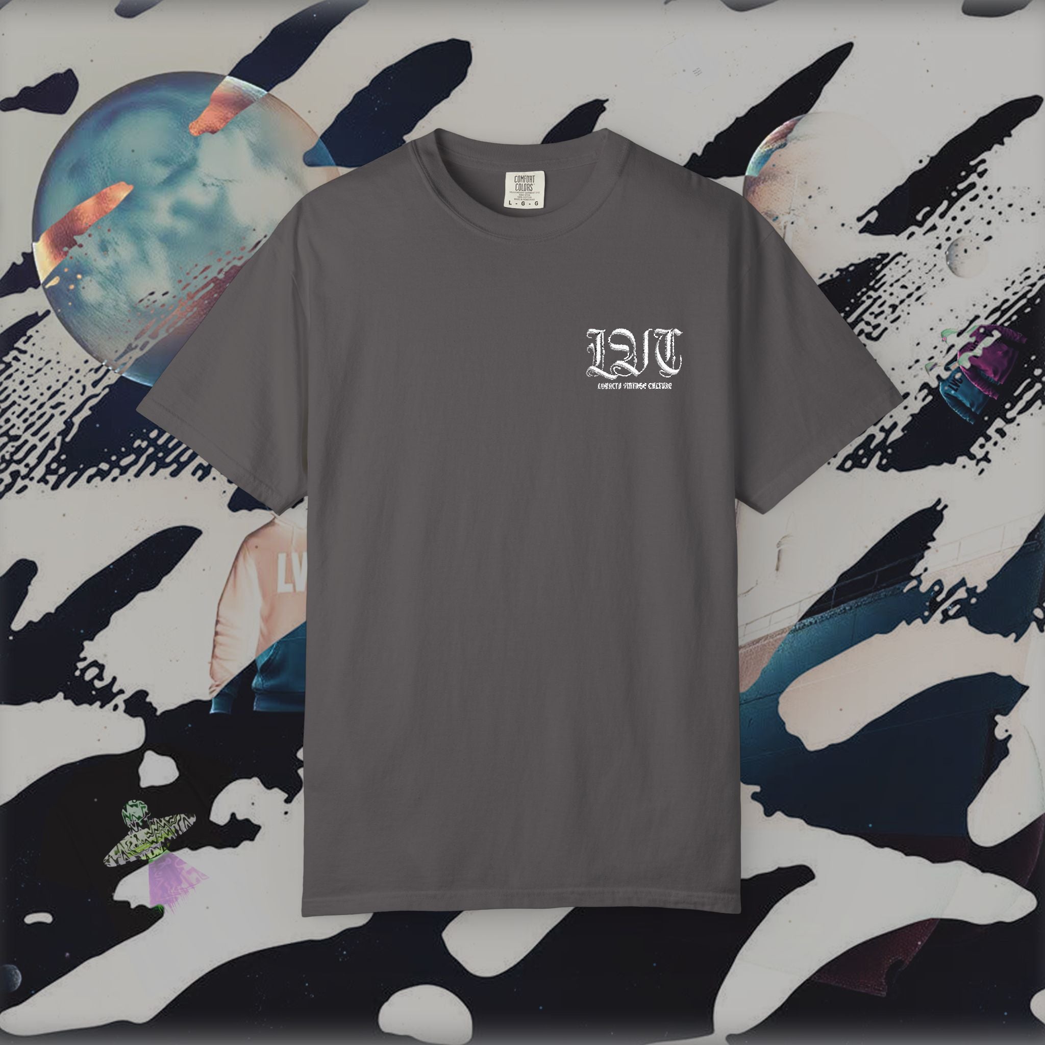 LVC logo Premium embroiled T-shirt