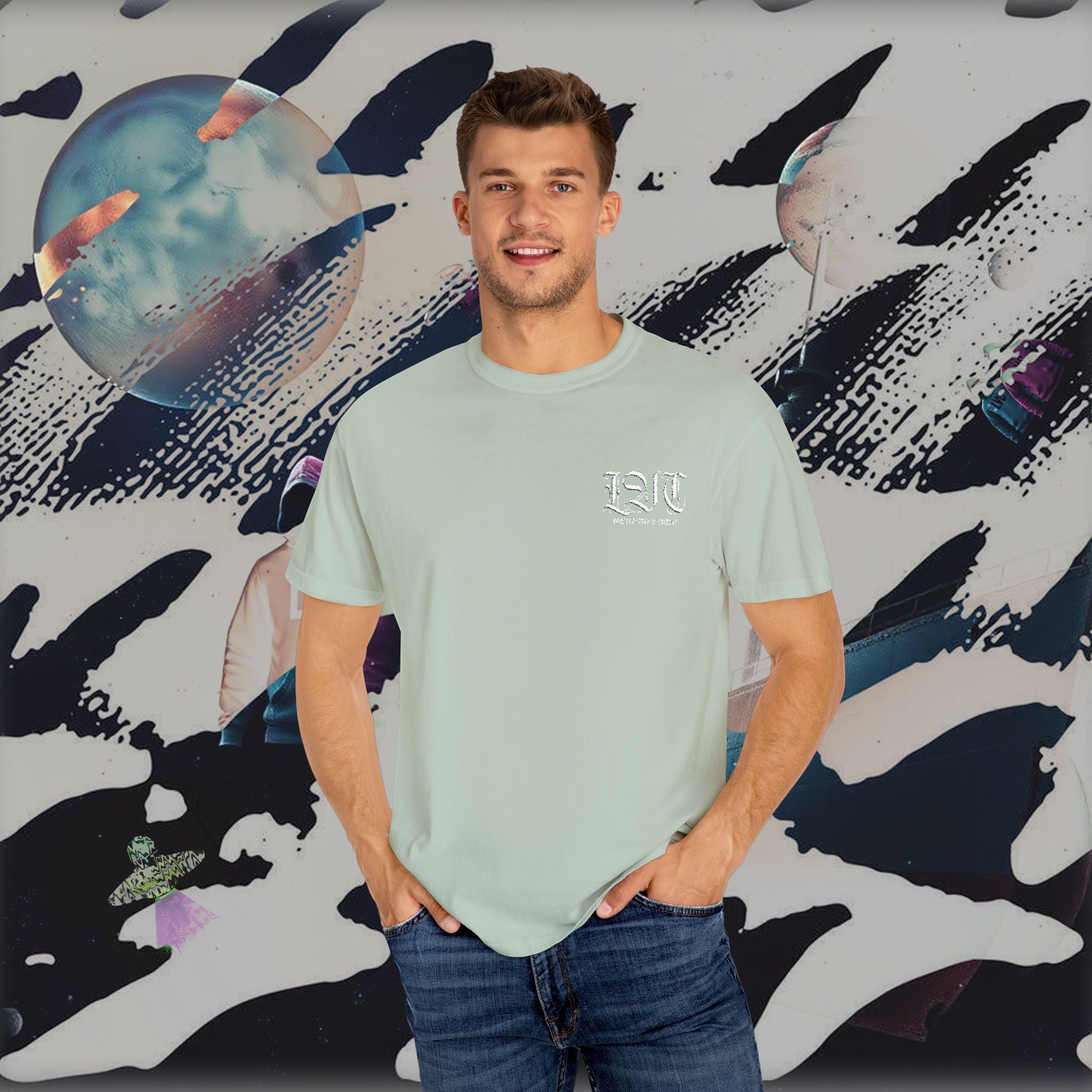 LVC logo Premium embroiled T-shirt
