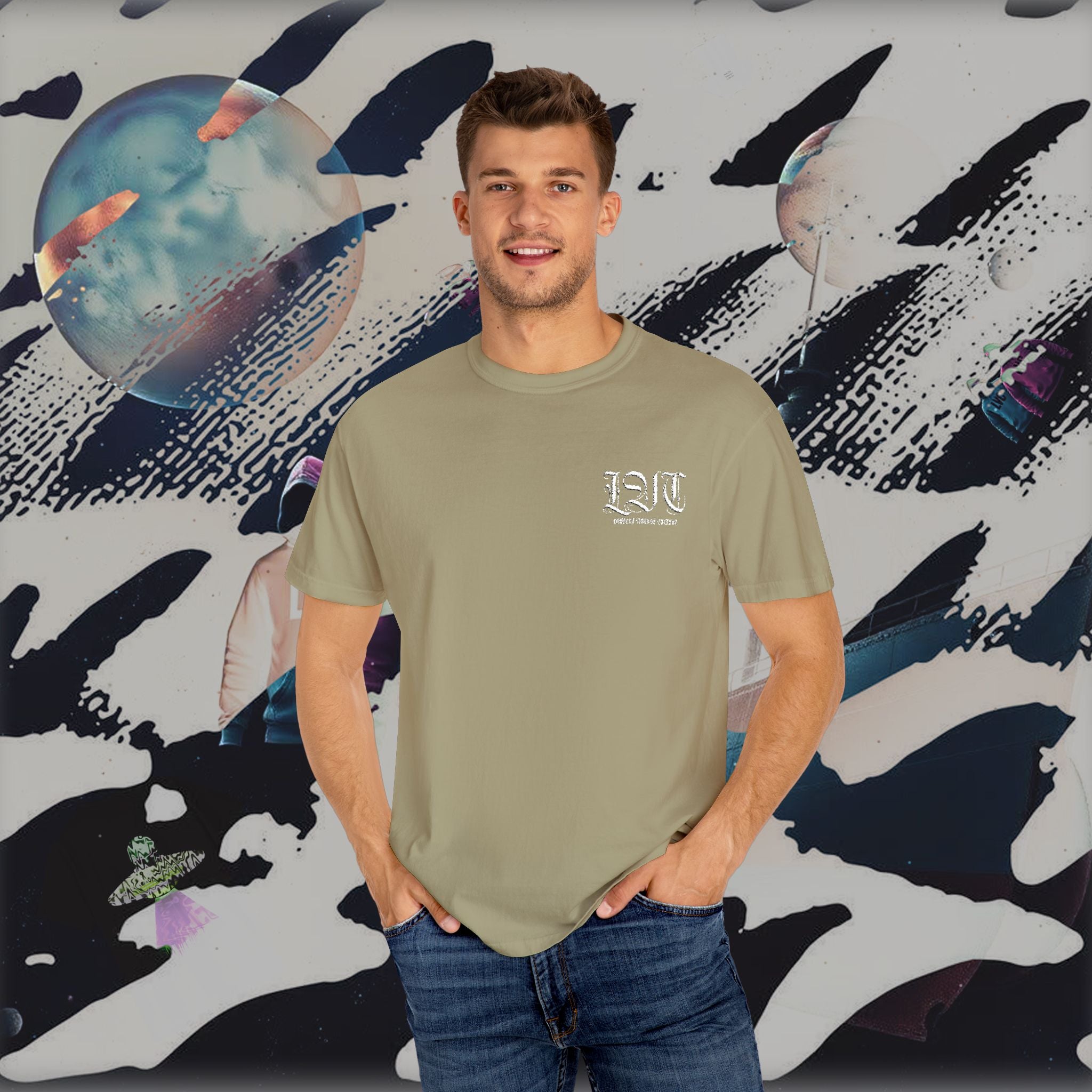LVC logo Premium embroiled T-shirt