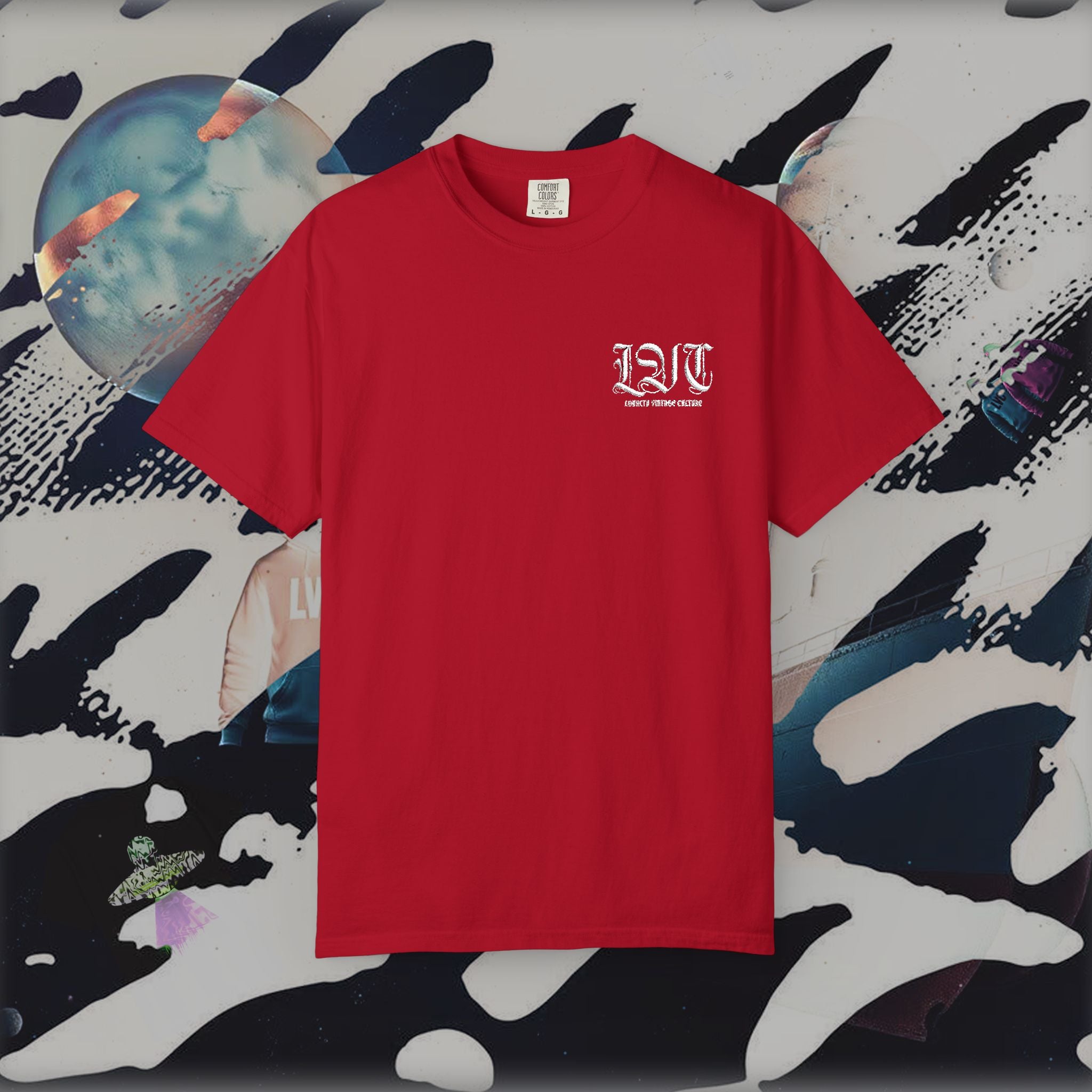 LVC logo Premium embroiled T-shirt