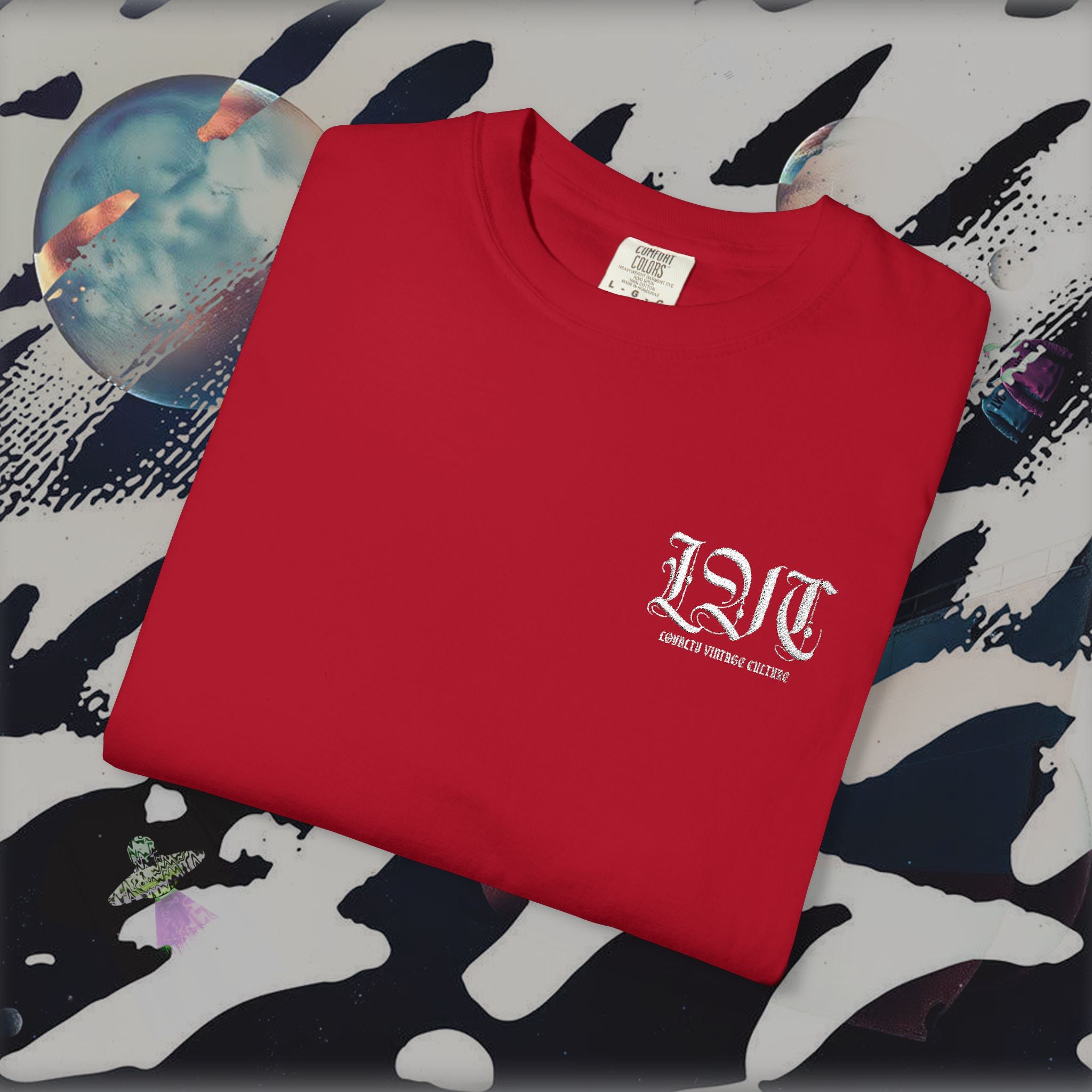 LVC logo Premium embroiled T-shirt