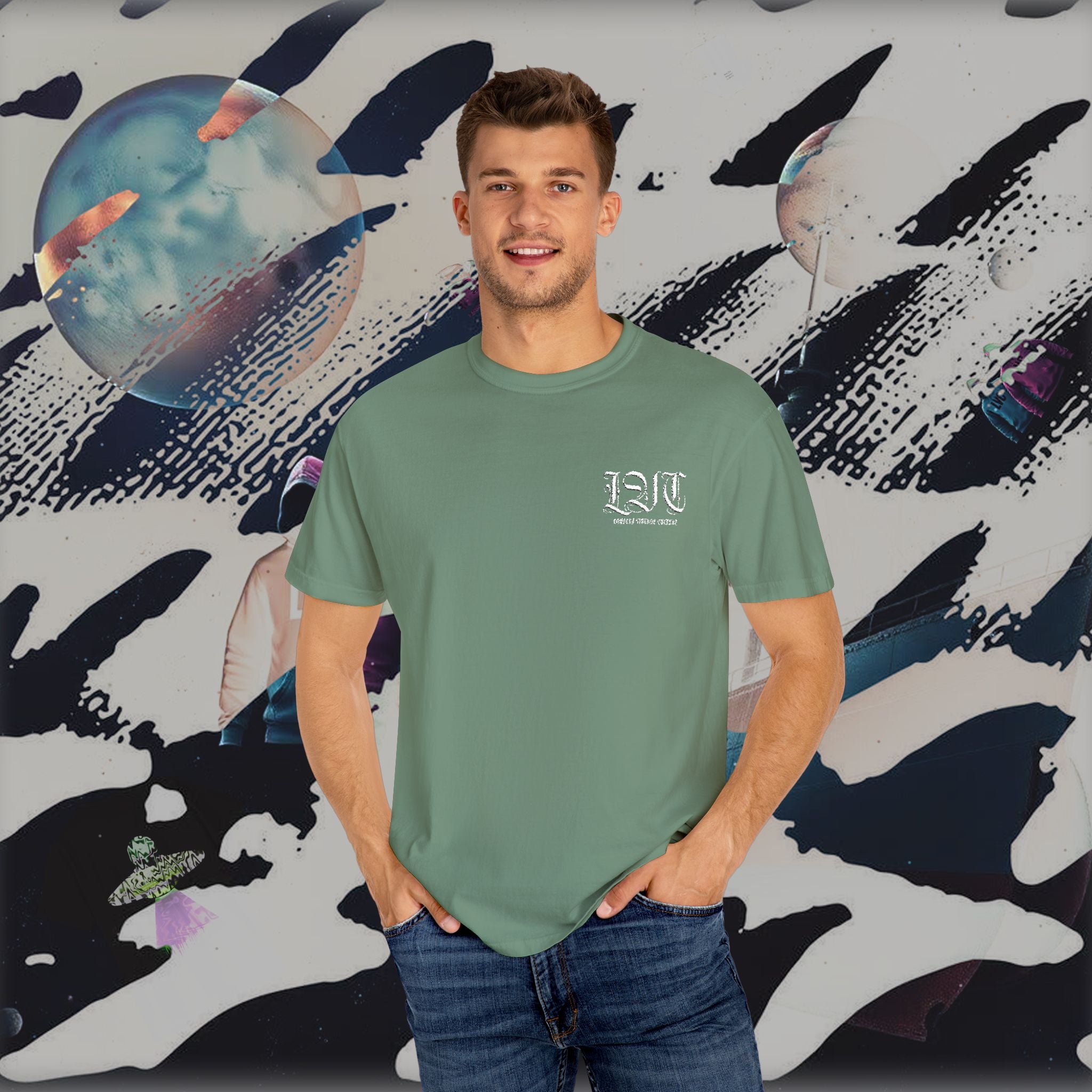 LVC logo Premium embroiled T-shirt
