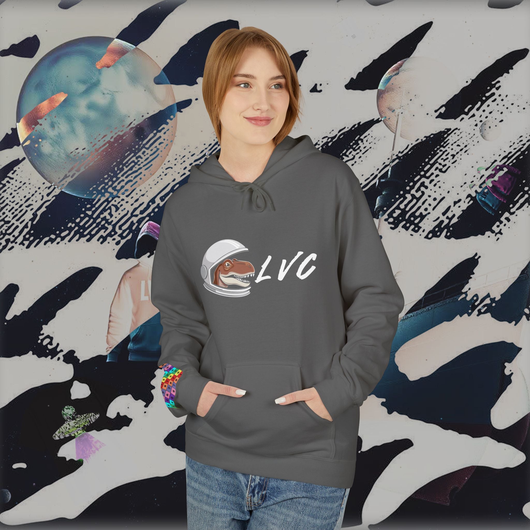 LVC Space Dinosaur Hoodie