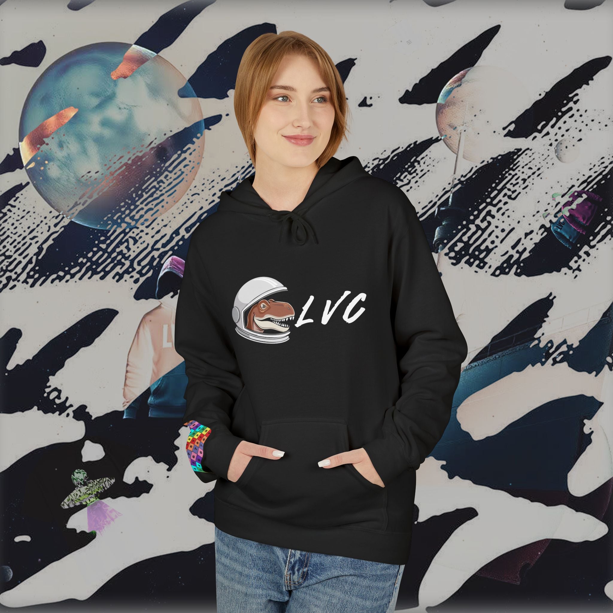 LVC Space Dinosaur Hoodie