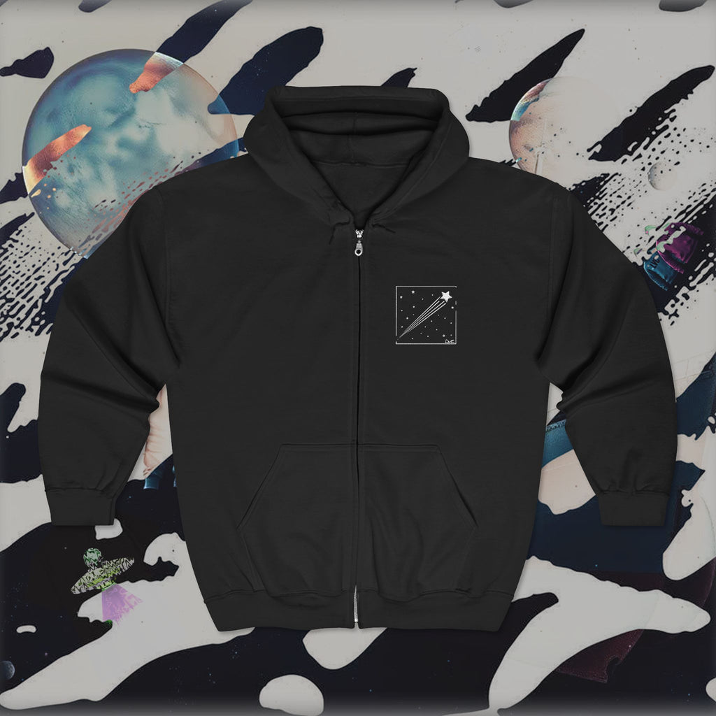 Premium Space Dinos LVC Zip Hoodie