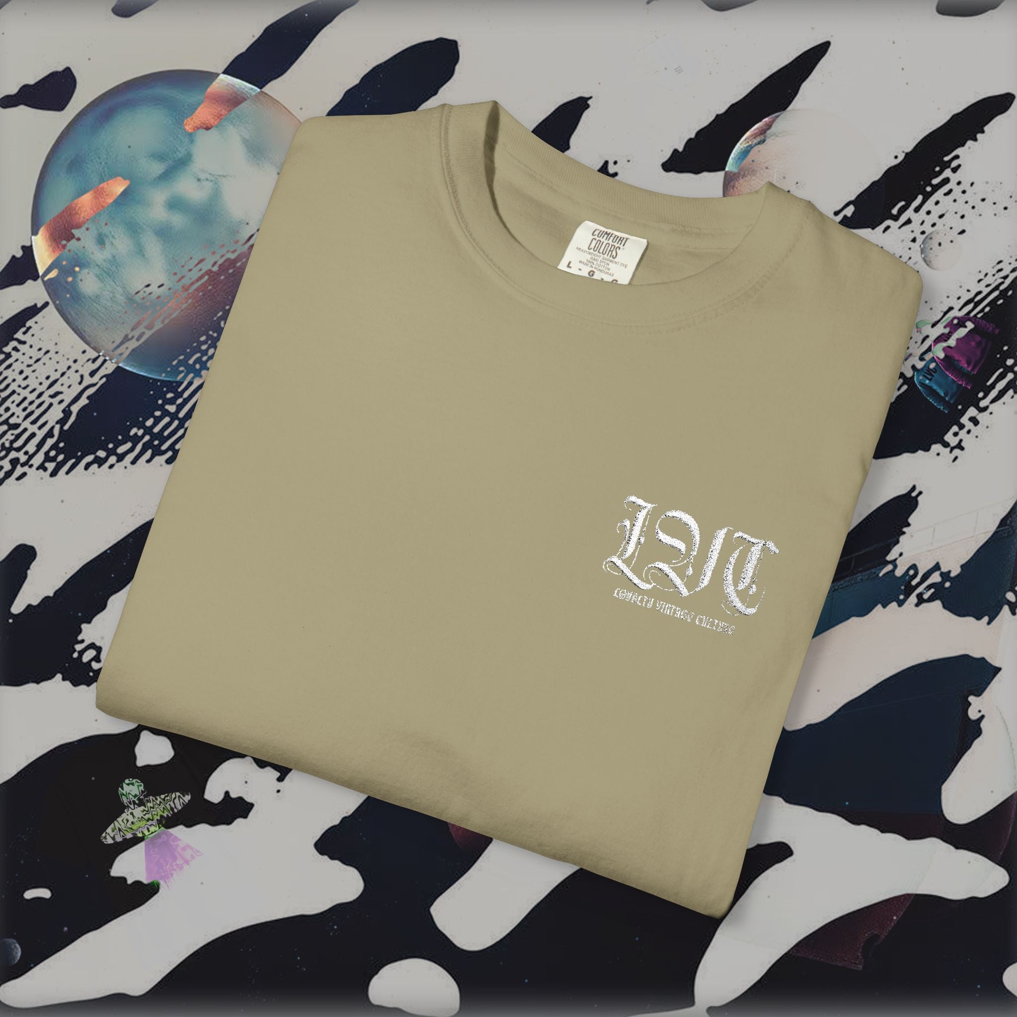LVC logo Premium embroiled T-shirt