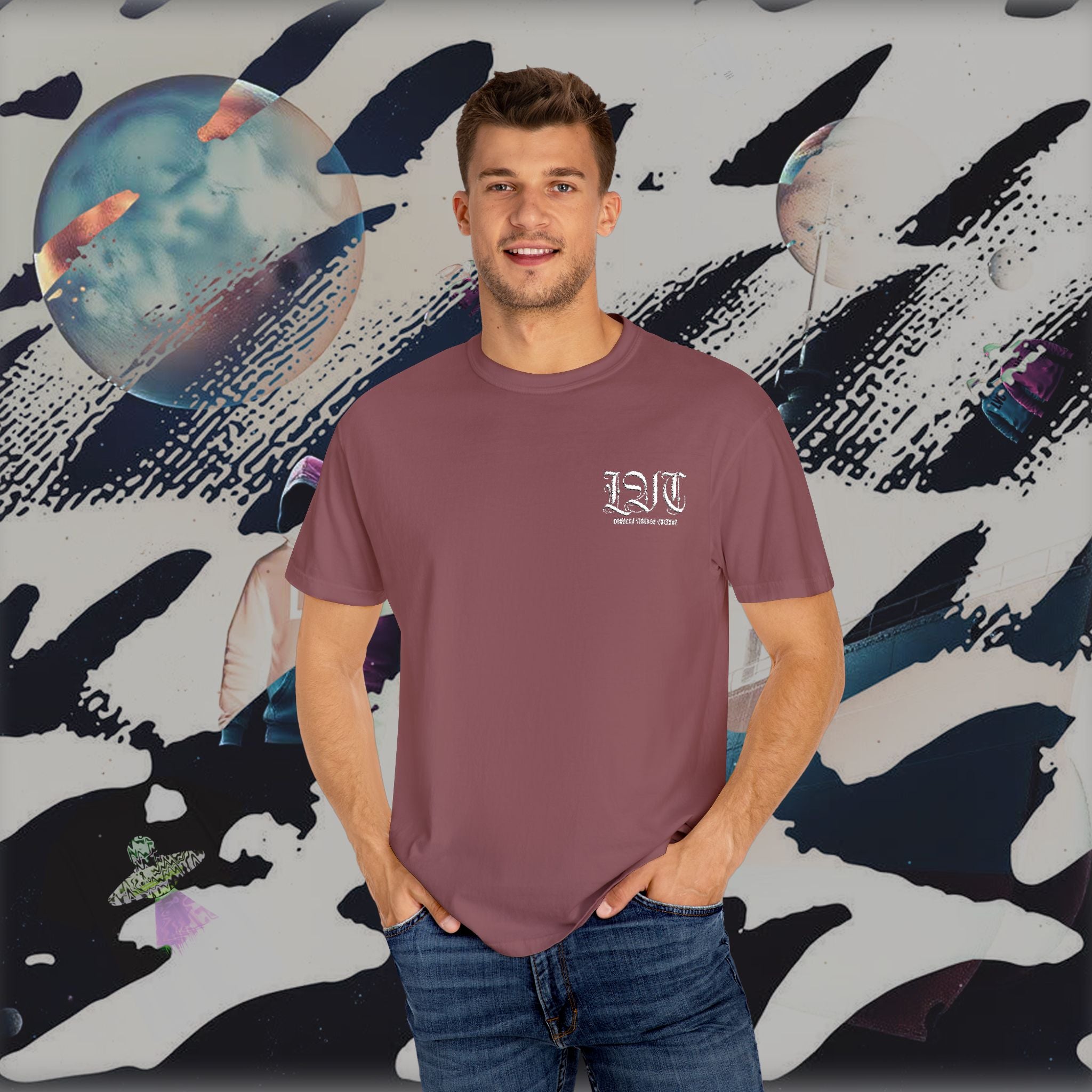 LVC logo Premium embroiled T-shirt