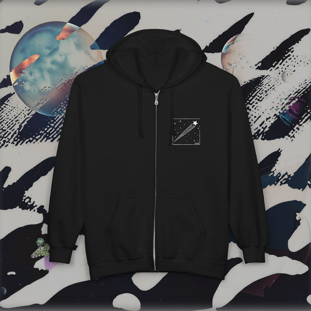 Premium Space Dinos LVC Zip Hoodie